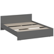 Двуспальная кровать СВ-Мебель Тайлер Графит серый Графит серый 160х200 см