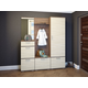 Распашной шкаф Эра Алиса Ясень Шимо темный / Ясень Шимо светлый 50 см