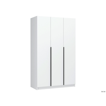 Распашной шкаф Стендмебель Рейми Белый Без антресоли