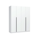 Распашной шкаф Стендмебель Рейми Белый Без антресоли