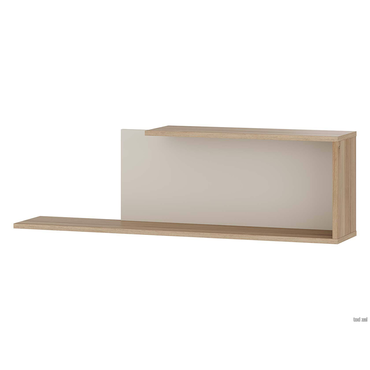 Настенная полка BTS Кельн Дуб смоки / Кашемир Дуб смоки / Кашемир