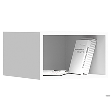 Детская полка Стендмебель Киви Белый Белый