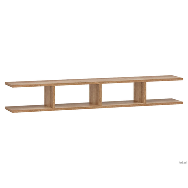 Настенная полка Мебелони Пегас Дуб Каньон Дуб Каньон