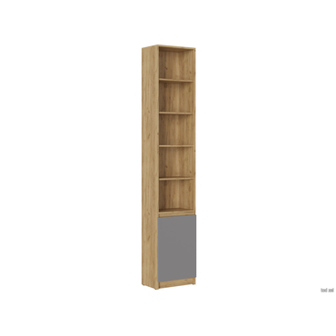 Стеллаж МК СТИЛЬ БОСТОН СЖ-001 (Комплект) Дуб Крафт золотой / Серый шифер Дуб Крафт золотой / Серый шифер