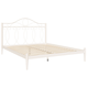Двуспальная кровать Форвард-мебель Лекси Кремово-белый, металл 140х200 см