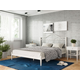 Двуспальная кровать Форвард-мебель Лекси Кремово-белый, металл 140х200 см