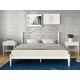Двуспальная кровать Форвард-мебель Лекси Кремово-белый, металл 140х200 см