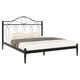 Двуспальная кровать Форвард-мебель Лекси Черный, металл 160х200 см
