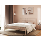 Двуспальная кровать Форвард-мебель Майра Кремово-белый, металл 140х200 см