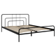 Двуспальная кровать Форвард-мебель Майра Черный, металл 90х200 см