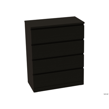 Комод Шведский стандарт Варма Черный Черный