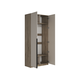 Распашной шкаф МК СТИЛЬ Бохо Дуб Крафт серый / Кашемир Без полок