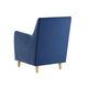 Кресло todzal Леар Синий, велюр Синий, велюр