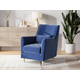 Кресло todzal Леар Синий, велюр Синий, велюр