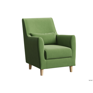 Кресло todzal Леар Зеленый, велюр Зеленый, велюр