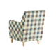 Кресло todzal Леар Клетка, велюр Клетка, велюр