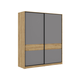 Шкаф-купе МК СТИЛЬ Бостон Дуб Крафт золотой / Серый шифер Дуб Крафт золотой / Серый шифер