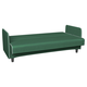 Прямой диван todzal Ройс Зеленый, велюр Зеленый, велюр