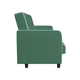 Прямой диван todzal Ройс Зеленый, велюр Зеленый, велюр