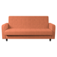 Прямой диван todzal Кобург Терракотовый, велюр Терракотовый, велюр