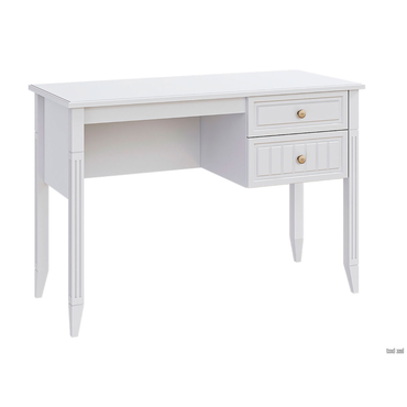 Туалетный столик todzal Леона Белый, ЛДСП / Белый, МДФ Белый, ЛДСП / Белый, МДФ