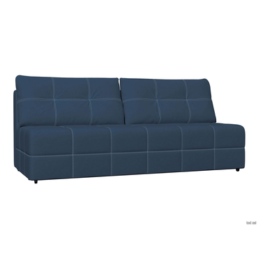 Прямой диван todzal Джоли Синий, велюр Синий, велюр