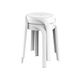 Табурет Stepp Эклер Белый, пластик 1 шт.