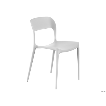 Стул Stepp Эклипс Светло-серый, пластик 1 шт.