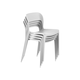 Стул Stepp Эклипс Светло-серый, пластик 1 шт.
