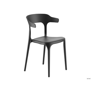 Стул Stepp Энова Черный, пластик 4 шт.