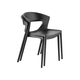 Стул Stepp Эвок Черный, пластик 1 шт.