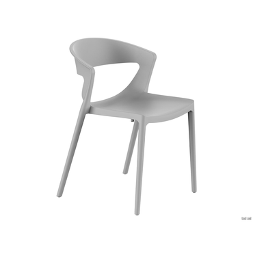 Стул Stepp Эвок Серый, пластик 4 шт.