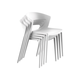 Стул Stepp Эвок Белый, пластик 2 шт.