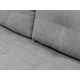 Угловой диван todzal Барти Серый, велюр Универсальное