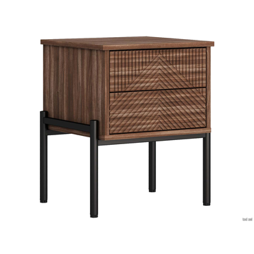 Прикроватная тумбочка todzal Азуми Орех Линкольн Орех Линкольн