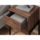 Прикроватная тумбочка todzal Азуми Орех Линкольн Орех Линкольн