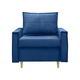 Кресло todzal Рэсси Синий, велюр Синий, велюр