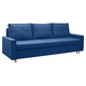Прямой диван todzal Рэсси Синий, велюр Синий, велюр