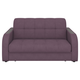 Прямой диван todzal Торонто Фиолетовый, велюр С ящиком