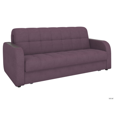 Прямой диван todzal Торонто Фиолетовый, велюр С ящиком