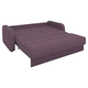 Прямой диван todzal Торонто Фиолетовый, велюр С ящиком