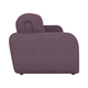 Прямой диван todzal Торонто Фиолетовый, велюр С ящиком