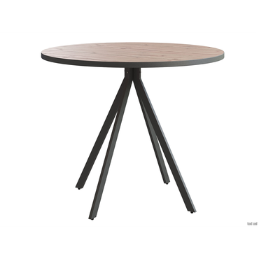 Кухонный стол todzal Свофорд Дуб Крафт золотой / Черный, металл Дуб Крафт золотой / Черный, металл