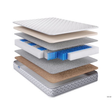 Матрас todzal Comfort Plus S 25 double Белый 140х190 см