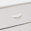 Комод Leset Линкс с ящиком и полкой (к/з), Каркас Белый, ящики Белые