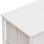 Комод Leset Линкс с ящиком и полкой (к/з), Каркас Белый, ящики Белые