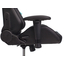 1197917 Кресло VIKING 4 AERO BLACK [Черный иск.кожа / Тканевая вставка]
