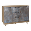 Комод Мегаполис КМ-15, дуб каньон/серый фрезеровка