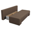 Диван Монако, коричневый