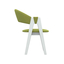 Кухонный стул Василиса, белый/оливковый